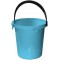 Plast Team Berry Seau avec couvercle Bleu clair 5 l