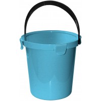 Plast Team Berry Seau avec couvercle Bleu clair 5 l