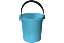 Plast Team Berry Seau avec couvercle Bleu clair 5 l