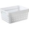 Plast Team Seaul Boite de rangement de bureau L Blanc
