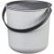 Plast Team Akita Seau de Rangement recycle 53 l Gris/Noir