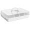 Plast Team 18660800 Party Butler avec Anse et de 3 grilles Amovibles Individuellement, Blanc