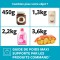 Command Patere Blanc Nacre avec Languettes Resistantes a  l'Eau, 1 Grand Crochet 2 Languettes, 3,4 kg