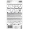 Grand crochet metal nickel brosse Command FC13-BN