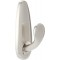 Grand crochet metal nickel brosse Command FC13-BN