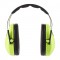 3M Casque antibruit enfant Peltor H510AK, vert fluo. Taille ajustable. Contre des niveaux de bruit de 87 a  98 dB (SNR : 27dB) 