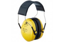 3M Coquilles antibruit  Peltor Optime I H510A Protection d'oreille legere avec coussinets doux, protection auditive contre les 