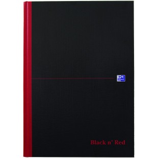 Oxford Black n' Red 400047607 Cahier A4 192 pages Noir