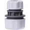 Blf25 WL 2101 connecteur Coupler 1/2 a  3/10,2 cm, Blanc, 4 x 2 x 2 cm