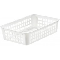 BASKET 2 25X17X6 CM WIT ORTHEX RECYCLED 218100 (10/1470)