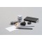 Faber-Castell 182700 Taille-Crayon "SLEEVE" 2 usages avec etui de Protection, noir