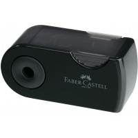 Faber-Castell 182710 Taille-crayon 1 usage SLEEVE Mini noir