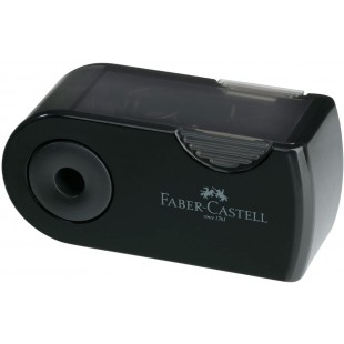 Faber-Castell 182710 Taille-crayon 1 usage SLEEVE Mini noir