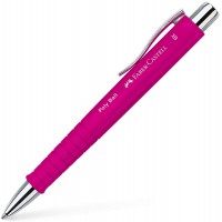 Faber-Castell 241128 Stylo-bille POLY BALL XB rose