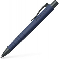 Faber-Castell 241189 Stylo a bille Poly Ball Bleu marine
