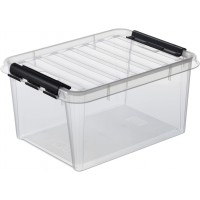 3510070 Clipbox Smart Store Classic 31 Boite de rangement Transparent