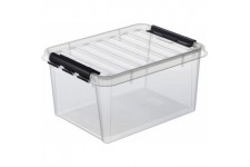 3510070 Clipbox Smart Store Classic 31 Boite de rangement Transparent