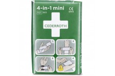 ® | Mini Stop-sang 4-en-1 | Pansement universel sterile, specialement adapte aux doigts et aux orteils, a  4 fonctions : saignem