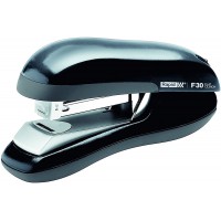 Rapid Agrafeuse F30, Ergonomique, 30 feuilles, Plastique, FlatClinch, Fashion, Noir, 23256500