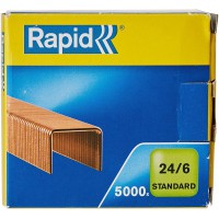 Rapid Standard Agrafes 24 / 6 x5000