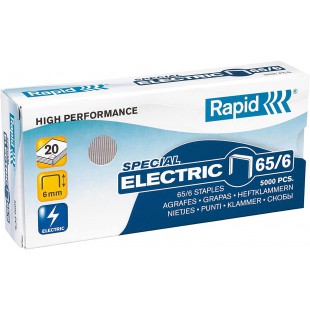 Rapid 24869000 Boite de 5000 Agrafes 65/6 mm Galva