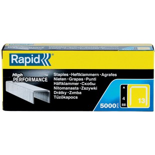 Rapid 13/04mm 11825700 Galva Boite de 5000 Agrafes