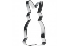 Emporte Piece Patisserie pour Biscuits - en Forme de Lapin - 10 cm - Moule a  Biscuits pour des Cookies Originaux - Pour Rendre 