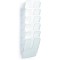 Durable 1700008401 Jeu de distributeurs de brochures (Flexiplus 6, format A4 portrait) 1 jeu, transparent
