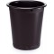 Durable 1701572221 Corbeille a papier Basic, capacite 13 litres, noir