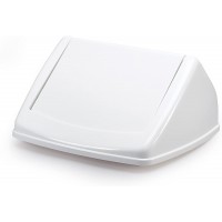 Durable Durabin Square Couvercle basculant 40 Blanc