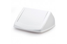 Durable Durabin Square Couvercle basculant 40 Blanc