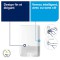 Tork Xpress Distributeur pour Essuie-mains interfolies - 552000 - Elevation Design - Distributeur H2 pour papier d'essuyage, feu
