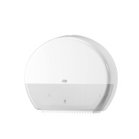 Tork 554000 Distributeur de papier toilette Jumbo T1 / Distributeur en plastique pour recharge de systeme de toilette Jumbo T1 /