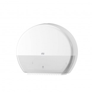 Tork 554000 Distributeur de papier toilette Jumbo T1 / Distributeur en plastique pour recharge de systeme de toilette Jumbo T1 /