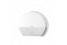 Tork 554000 Distributeur de papier toilette Jumbo T1 / Distributeur en plastique pour recharge de systeme de toilette Jumbo T1 /