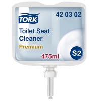 Tork 420302 Nettoyant pour abattant de toilette Premium S2 - 475ml - transparent