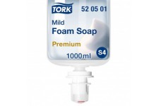 Tork Savon moussant doux - 520501 - Savon universel doux pour la peau pour distributeurs S4 - Qualite Premium parfum frais 1 x 1