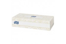 TORK 140280 Mouchoirs Rectangle Extra Doux, Blanc, Systeme F1 - 30 Boites de 100