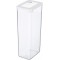 GASTROMAX 7726010 Boite de Conservation Alimentaire, Plastique, Transparent/Blanc, 2,25 L