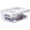 GASTROMAX - Boite de Conservation Alimentaire - 0,3 L - Hermetique - Transparent/Blanc - Rectangulaire 7831010