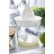 GASTROMAX Presse Agrumes, SAN, Transp./White, 10 x 11 x 13 cm