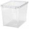 Bac transparent a clip blancs 300 x 400 x 320 mm