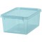 Smart Store Colour Clipbox, PP, Aquamarine, 40 x 30 x 18 cm