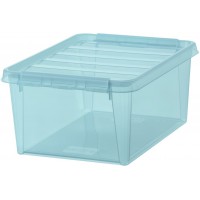 Smart Store Colour Clipbox, PP, Aquamarine, 40 x 30 x 18 cm
