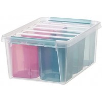 SmartStore - Box 15 Inserts - Boite de Rangement avec Compartiments - Plastique - Couleur - S - Taille Unique