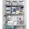 SmartStore 3458010 Boite a Clips Longue avec 4 Compartiments, Plastique, Transparent, 38 x 14 x 11 cm