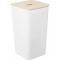 SmartStore - Couvercle Poubelle Bois - Recyclage - Collect 76 L - Plastique