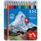 Caran d'Ache Prismalo Crayons de couleur aquarelle Assortiment de couleurs Lot de 18