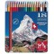 Caran d'Ache Prismalo Crayons de couleur aquarelle Assortiment de couleurs Lot de 18