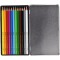 CARAN D ACHE Etui metal de 12 Crayons de couleur Swisscolor Assortis